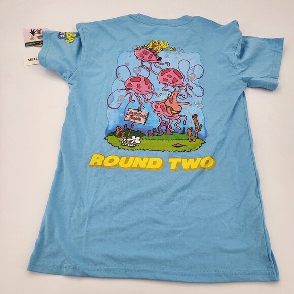 Round Two Sponge Bob SquarePants size S X Nickelodeon UO Exclusive Rakeem Miles - Picture 1 of 6